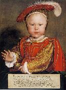 Portrait of Edward VI as a Child Hans holbein the younger